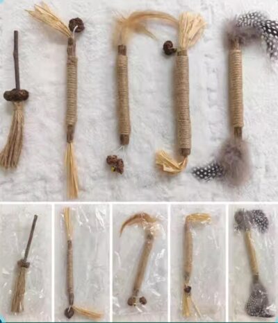 Natural Silvervine Sticks Cat Toy