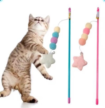 Interactive Cat Stick Toys