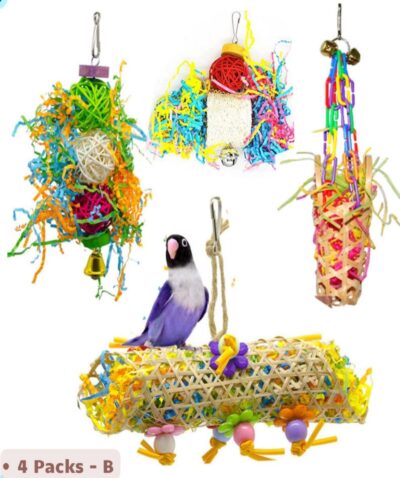 Bird Toy  Kit - 4 Packs-B