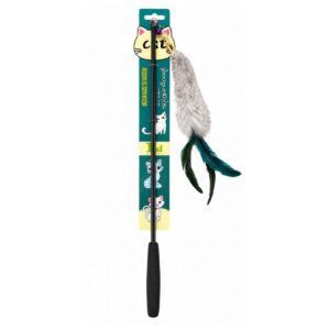 Bunny Tail - Shaped Cat Teaser with Wooden Pole 70CM
